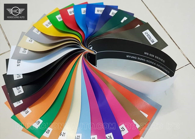 Mẫu bạt của CÔNG TY TNHH MYUNG SUNG VINA Mẫu bạt của CÔNG TY TNHH MYUNG SUNG VINA