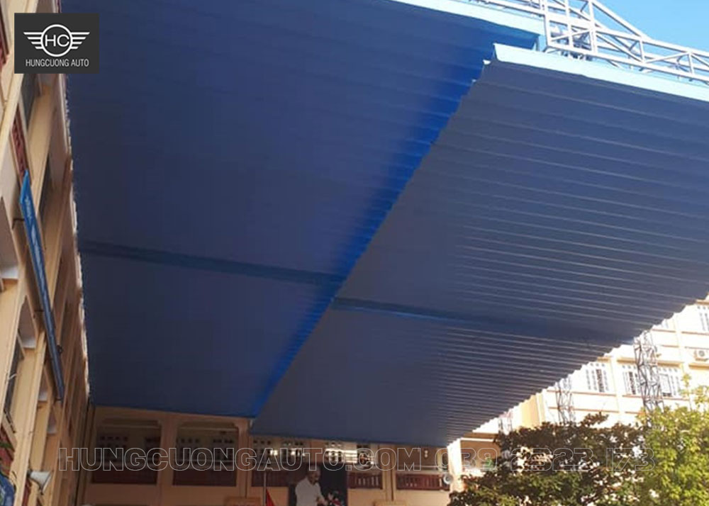 Mái che sân trường đẹp Mái che sân trường đẹp