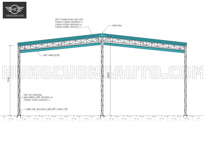 Mái bạt xếp di động sân pickleball 36.5x14.9
