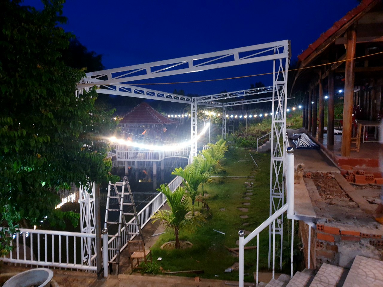 mái xếp sân vườn mái xếp sân vườn